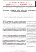 Cover page: Glucosamine, chondroitin sulfate, and the two in combination for painful knee osteoarthritis