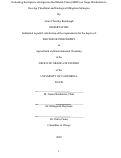 Cover page: Evaluating the Impacts of Grapevine Red Blotch Virus on Grape Metabolism to Develop Viticultural and Enological Mitigation Strategies