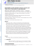 Cover page: Internalization and dissemination of human norovirus and Tulane virus in fresh produce is plant dependent