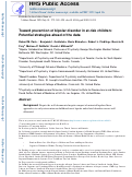 Cover page: Toward prevention of bipolar disorder in at-risk children: Potential strategies ahead of the data