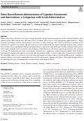 Cover page: Video-Based Remote Administration of Cognitive Assessments and Interventions: a Comparison with In-Lab Administration.