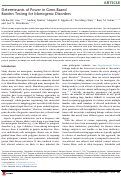 Cover page: Determinants of Power in Gene-Based Burden Testing for Monogenic Disorders