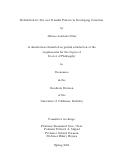 Cover page: Redistributive Tax and Transfer Policies in Developing Countries