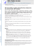 Cover page: MET abnormalities in patients with genitourinary malignancies and outcomes with c-MET inhibitors.