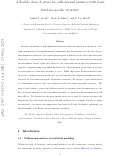 Cover page of A flexible class of priors for orthonormal matrices with basis function-specific structure