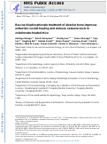 Cover page: Rescue bisphosphonate treatment of alveolar bone improves extraction socket healing and reduces osteonecrosis in zoledronate-treated mice