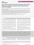 Cover page: First‐Line Treatment Patterns and Clinical Outcomes in Patients With HER2‐Positive and Hormone Receptor‐Positive Metastatic Breast Cancer From registHER