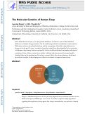 Cover page: The molecular genetics of human sleep