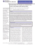 Cover page: Concise Review: The Potential Use of Intestinal Stem Cells to Treat Patients with Intestinal Failure