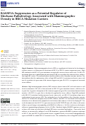 Cover page: RASSF1A Suppression as a Potential Regulator of Mechano-Pathobiology Associated with Mammographic Density in BRCA Mutation Carriers.