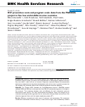 Cover page: HIV prevention costs and program scale: data from the PANCEA project in five low and middle-income countries