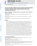 Cover page: Five-Year Residual Atherosclerotic Cardiovascular Disease Risk Prediction Model for Statin Treated Patients With Known Cardiovascular Disease