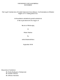 Cover page: The Legal Construction of Central American Unworthiness: An Examination of Human Rights in U.S. Immigration Law