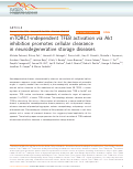 Cover page: mTORC1-independent TFEB activation via Akt inhibition promotes cellular clearance in neurodegenerative storage diseases