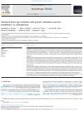 Cover page: Advanced brain age correlates with greater rumination and less mindfulness in schizophrenia.