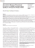 Cover page: Associations Between Dimensional Persistence of ADHD and Adult Sleep Quality in a Prospective Study of Girls