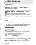 Cover page: Infant cortisol stress–response is associated with thymic function and vaccine response