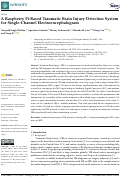 Cover page: A Raspberry Pi-Based Traumatic Brain Injury Detection System for Single-Channel Electroencephalogram