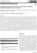 Cover page: Intracellular symbionts drive sex ratio in the whitefly by facilitating fertilization and provisioning of B vitamins