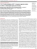 Cover page: 14-3-3-zeta mediates GLP-1 receptor agonist action to alter α cell proglucagon processing.