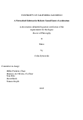 Cover page: A Networked Solution to Robotic Sound Source Localization