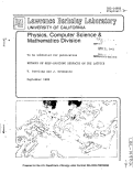 Cover page: ENTROPY OF SELF-AVOIDING SURFACES ON THE LATTICE