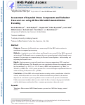 Cover page: Assessment of Reynolds stress components and turbulent pressure loss using 4D flow MRI with extended motion encoding