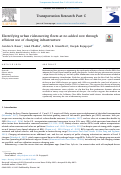 Cover page: Electrifying urban ridesourcing fleets at no added cost through efficient use of charging infrastructure