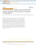 Cover page: The PripA-TbcrA complex-centered Rab GAP cascade facilitates macropinosome maturation in Dictyostelium