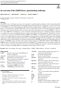 Cover page: An overview of the SAMPL8 host–guest binding challenge