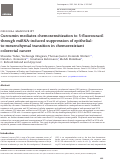 Cover page: Curcumin mediates chemosensitization to 5-fluorouracil through miRNA-induced suppression of epithelial-to-mesenchymal transition in chemoresistant colorectal cancer