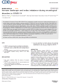 Cover page: Immune landscape and redox imbalance during neurological disorders in COVID-19.