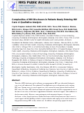 Cover page: Complexities of HIV Disclosure in Patients Newly Entering HIV Care: A Qualitative Analysis.