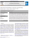 Cover page: Global diversity and distribution of arbuscular mycorrhizal fungi