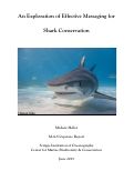 Cover page: An Exploration of Effective Messaging for Shark Conservation