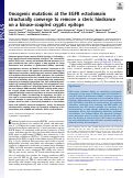 Cover page: Oncogenic mutations at the EGFR ectodomain structurally converge to remove a steric hindrance on a kinase-coupled cryptic epitope