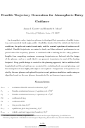 Cover page: Feasible Trajectory Generation for Atmospheric Entry Guidance