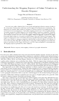 Cover page: Understanding the Mapping Sequence of Online Volunteers in Disaster Response
