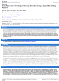 Cover page: Gene Expression Profiling of Infecting Microbes Using a Digital Bar-coding Platform