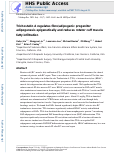 Cover page: Trichostatin A regulates fibro/adipogenic progenitor adipogenesis epigenetically and reduces rotator cuff muscle fatty infiltration.