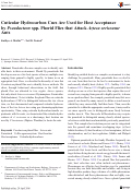 Cover page: Cuticular Hydrocarbon Cues Are Used for Host Acceptance by Pseudacteon spp. Phorid Flies that Attack Azteca sericeasur Ants
