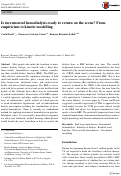 Cover page: Is incremental hemodialysis ready to return on the scene? From empiricism to kinetic modelling