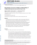 Cover page: Diary Reports of Concerns in Mothers of Infant Siblings of Children with Autism Across the First Year of Life.