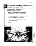 Cover page: Status of the LBL Experiment on Femtosecond X-Ray Generation through 90° Thomson Scattering