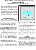 Cover page: Tracing the Process of Rating Decisions through Cursor Movements