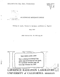 Cover page: AN INTERFACE IMPEDANCE BRIDGE