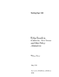 Cover page: Urban Growth in California: New Towns and Other Policy Alternatives