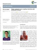 Cover page: Metal-catalyzed cross-coupling chemistry with polyhedral boranes