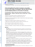 Cover page: Clinically significant psychiatric symptoms among male carriers of the fragile X premutation, with and without FXTAS, and the mediating influence of executive functioning