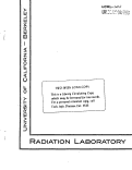 Cover page: USE OF A GAMMA RAY PINHOLE CAMERA FOR IN-VIVO STUDIES